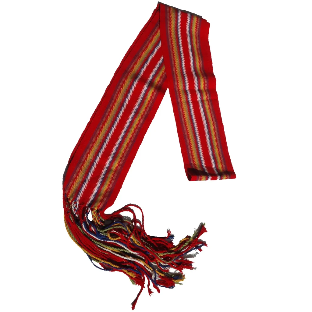 Métis Sash Louis Riel Coventry Large Sheep Ceinture Fléchée Grande Mouton